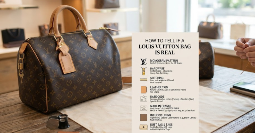 How to Tell If a Louis Vuitton Bag Is Real: 7 Easy Ways to Spot an Authentic Bag