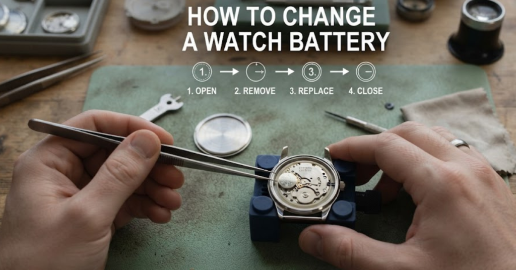 How to Change a Watch Battery: A Complete Step-by-Step Guide