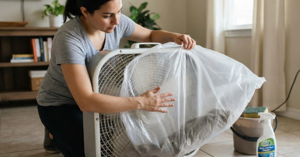 How to Clean a Fan With a Plastic Bag: A Simple and Mess-Free Guide