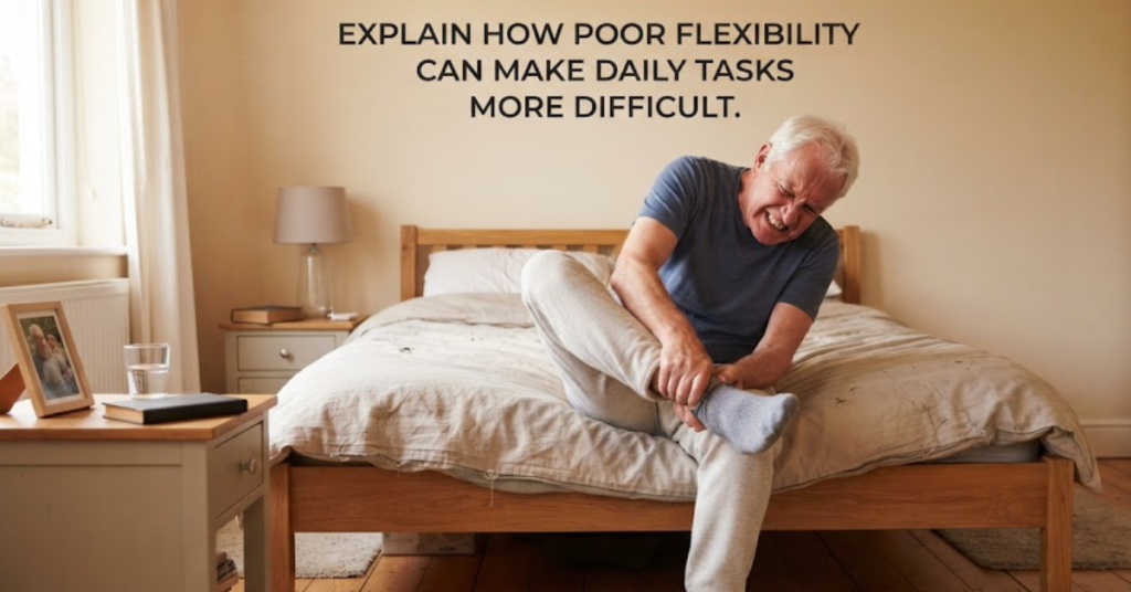 Explain How Poor Flexibility Can Make Daily Tasks More Difficult