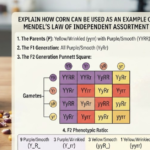 How Corn Demonstrates Mendel’s Law of Independent Assortment