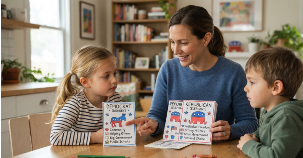 How to Explain Democrat vs. Republican to a Child