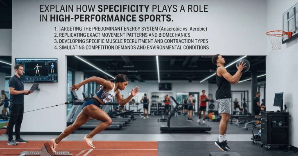 How Specificity Plays a Role in High-Performance Sports