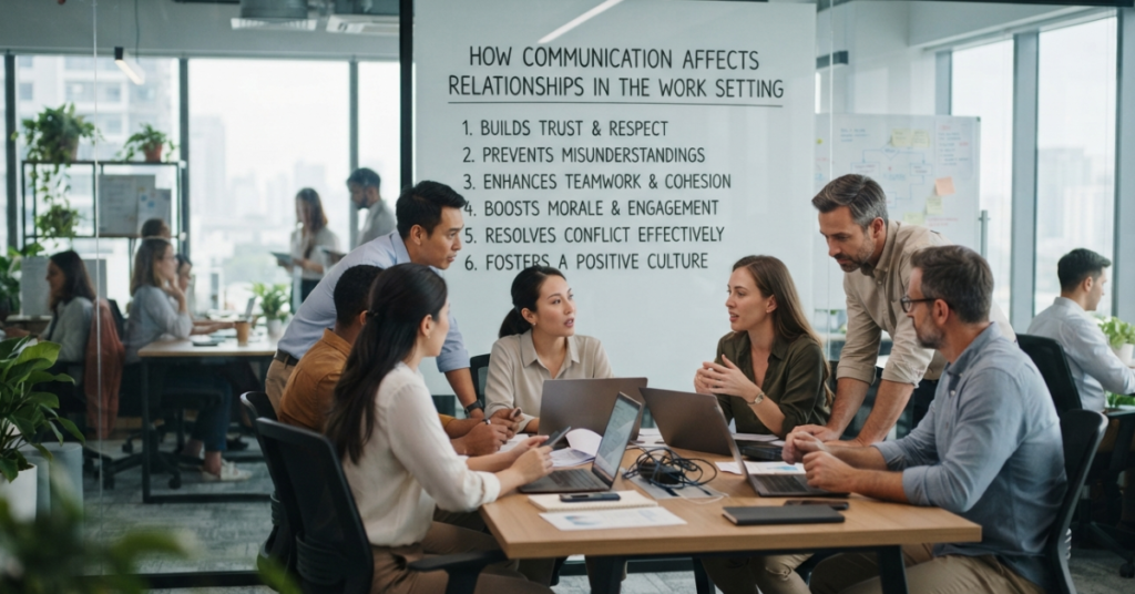 How Communication Affects Workplace Relationships