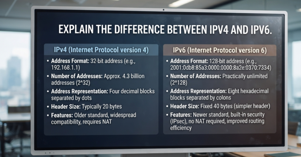 IPv4 vs IPv6: What’s the Difference?