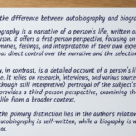 Autobiography vs. Biography: What’s the Difference?