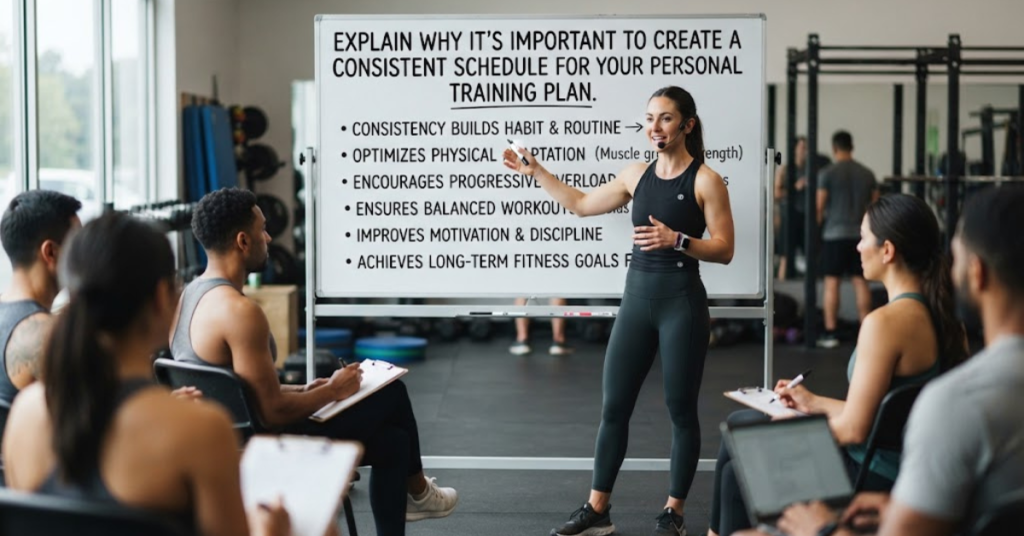 Why a Consistent Training Schedule Matters